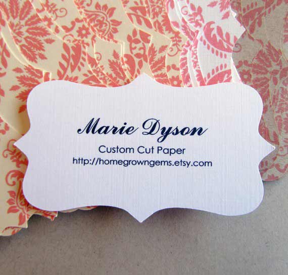 Eco-Friendly Recycled Paper Business Card