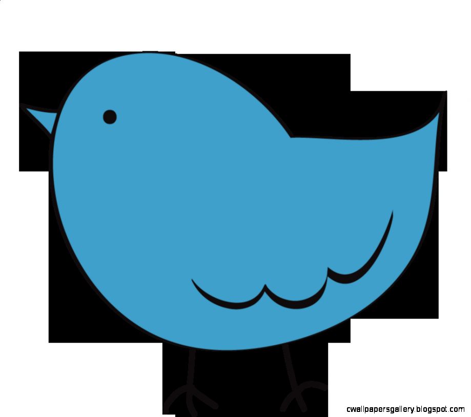 Cute Bird Silhouette Clip Art