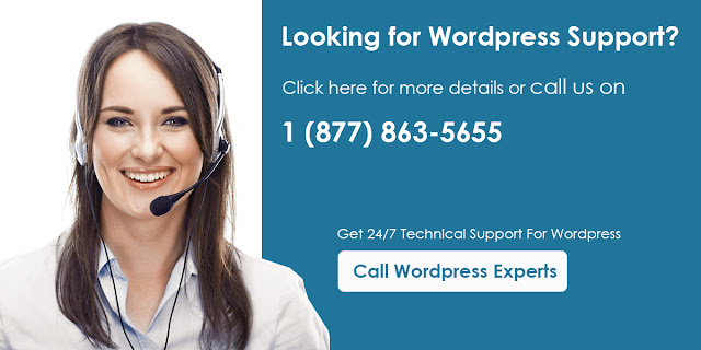 WordPress Support Phone Number 1 877 863 5655