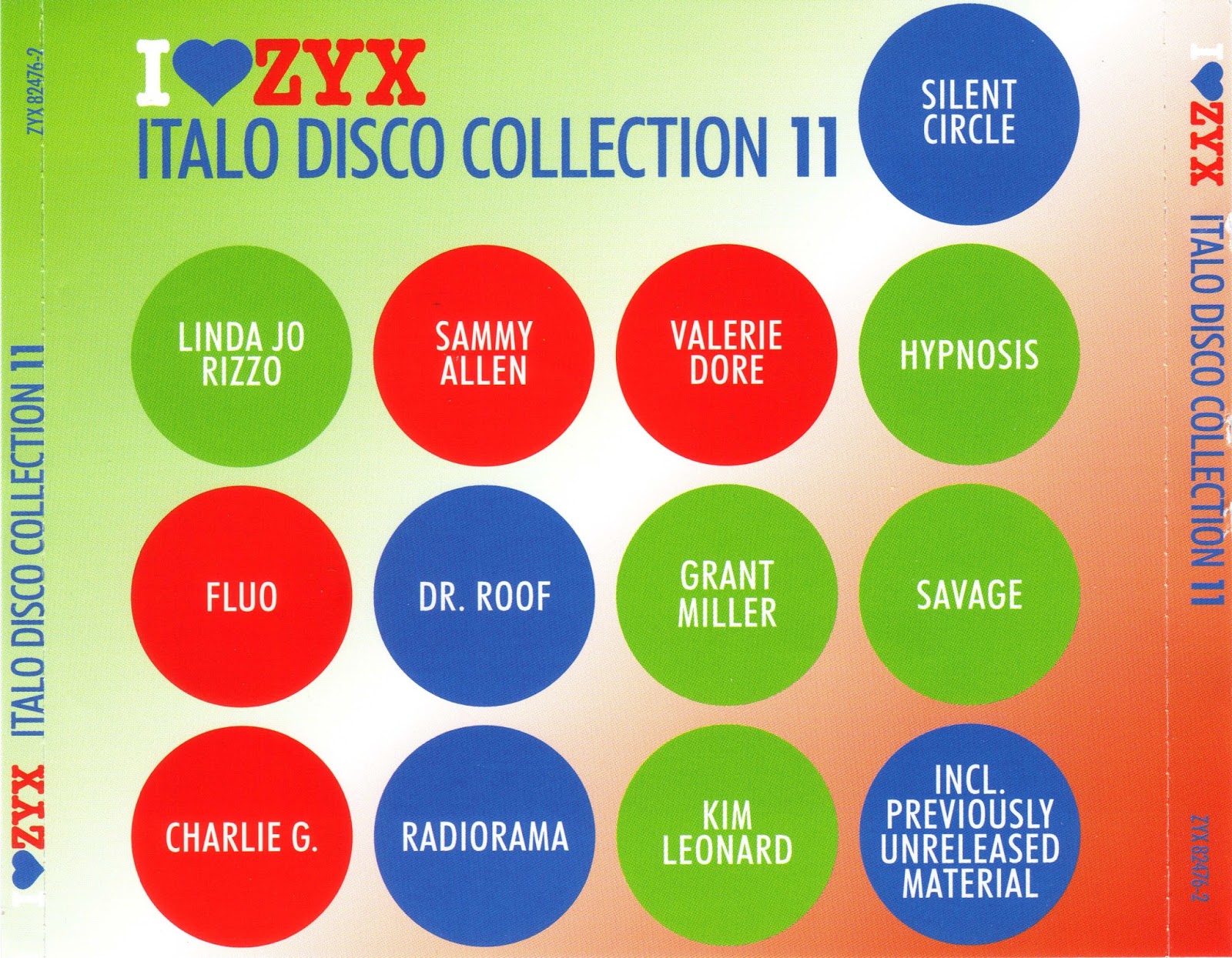I Love Italo Disco. Italo Disco collection Vol.1-38. Va - ZYX Italo Disco Spacesynth collection 2. ZYX Italo Disco Spacesynth collection 4 2cd (2018). Italo disco collection