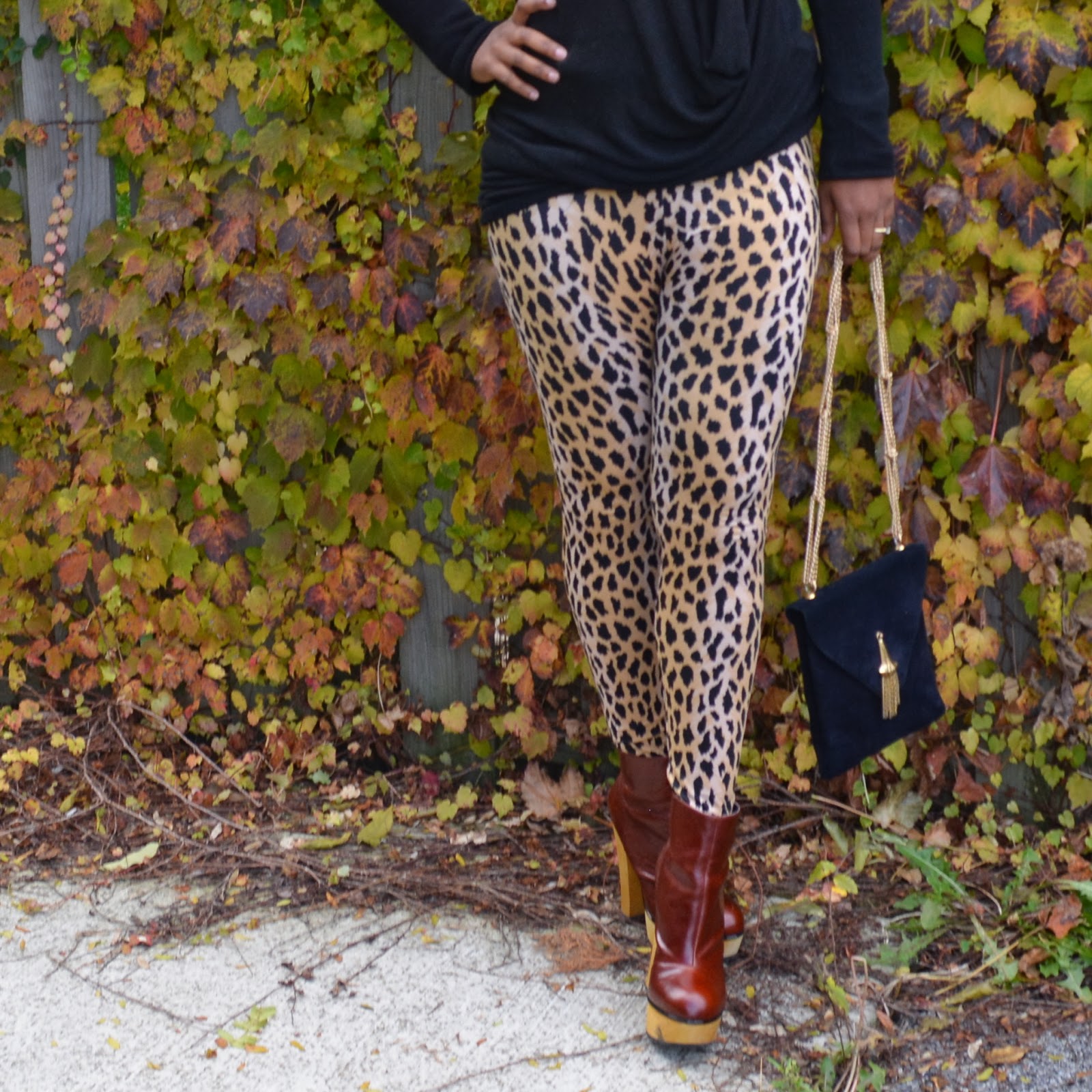 SAHM Style Cheetah Leggings Thriftanista in the City