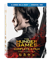 The Hunger Games Complete 4-Film Collection Blu-ray Cover