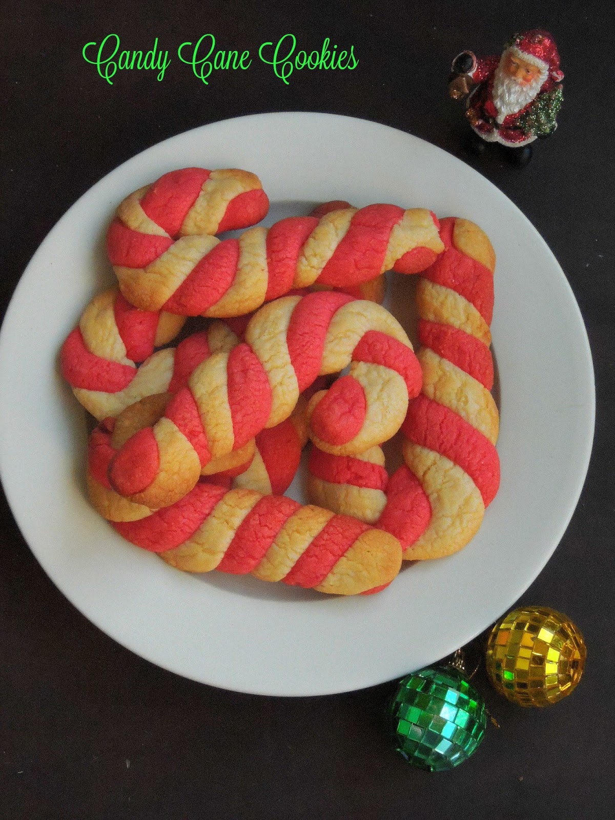 Chocolate peppermint crunch cookies Priya's Versatile Recipes: Christmas Candy Cane Cookies