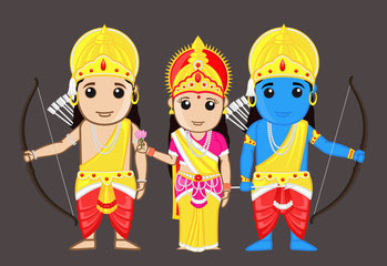 Lord Ram of kids is different by Vibhu & Me