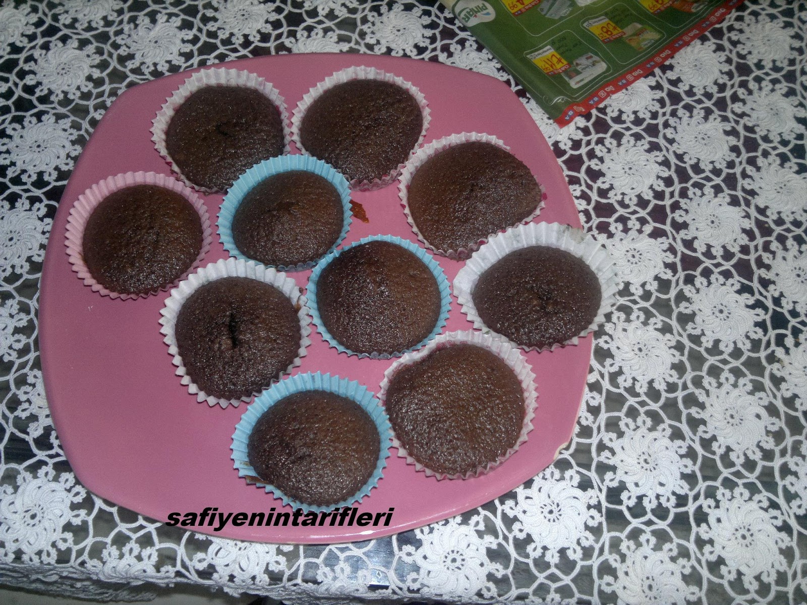 safiyenintarifleri KÜÇÜK KEKLER(KAKAOLU MUFFİN)