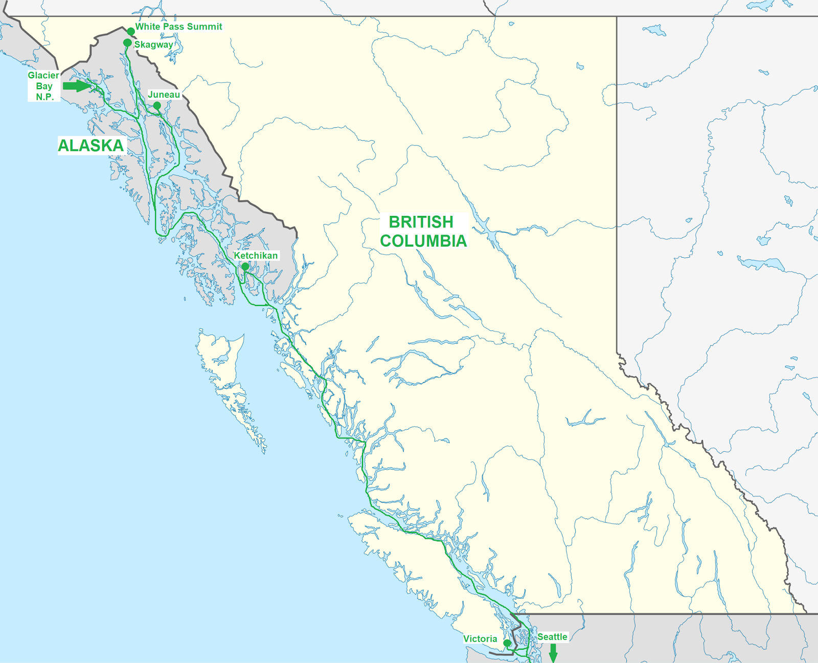 once you pass the midpoint of vancouver island on the way north virtually every channel is a narrow steep sided fjord hedged in by the coastal mountains once you pass the midpoint of vancouver island on the way north virtually every channel is a narrow steep sided fjord hedged in by the coastal mountains