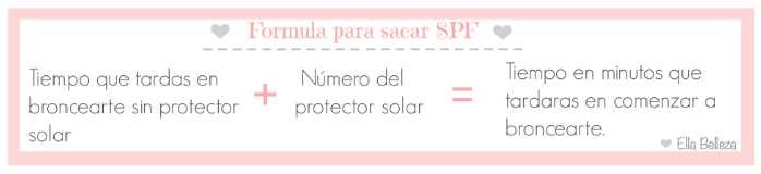 formula para sacar spf