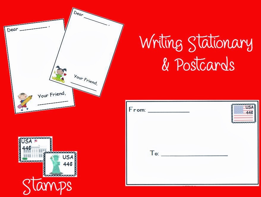 Young & Lively Kindergarten Post Office & Mail Unit