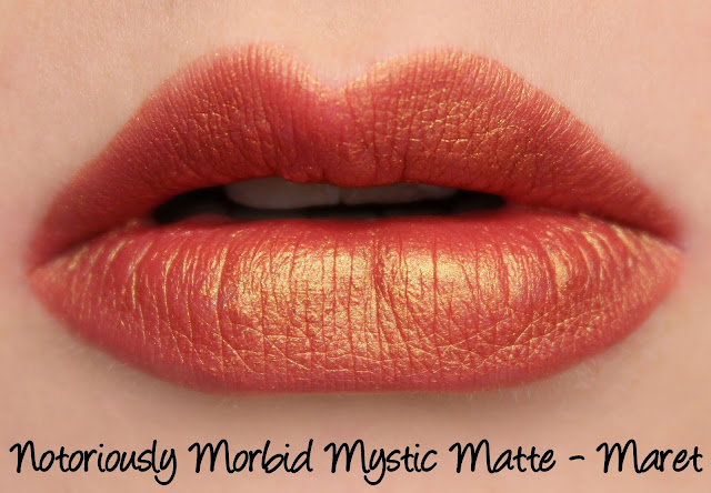 Notoriously Morbid Mystic Matte - Maret Swatches & Review
