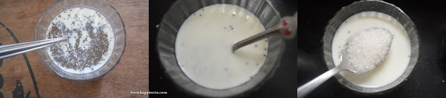 Step 2 - Vanilla Tutti Fruiti Chia Pudding Recipe | Chia Seed Recipes