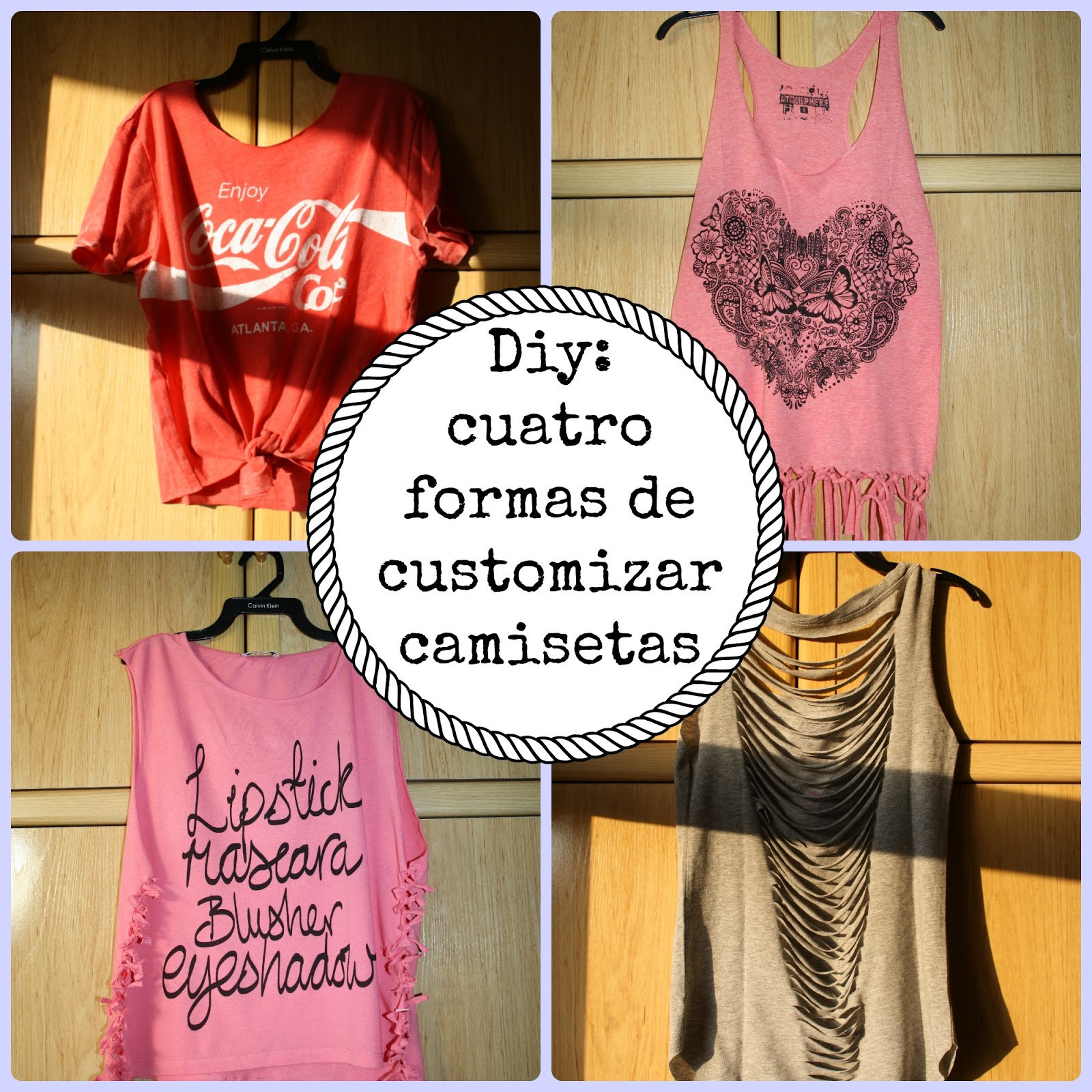 florero Llorar por favor confirmar Diy: cuatro formas de reciclar camisetas sin coser