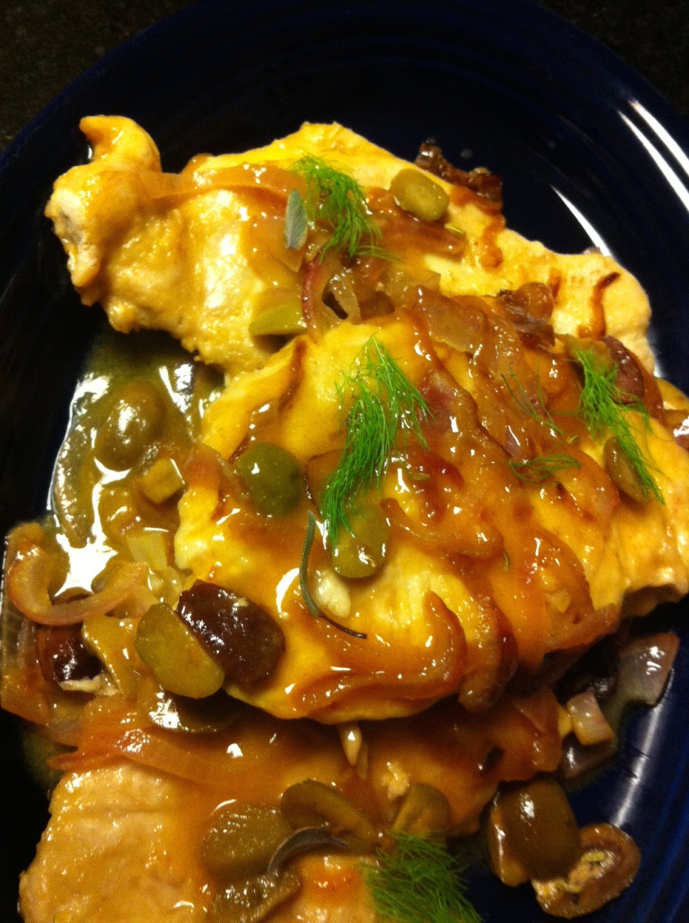 Journey of an Italian Cook Lidia's Chicken Breast with Oranges and Olives