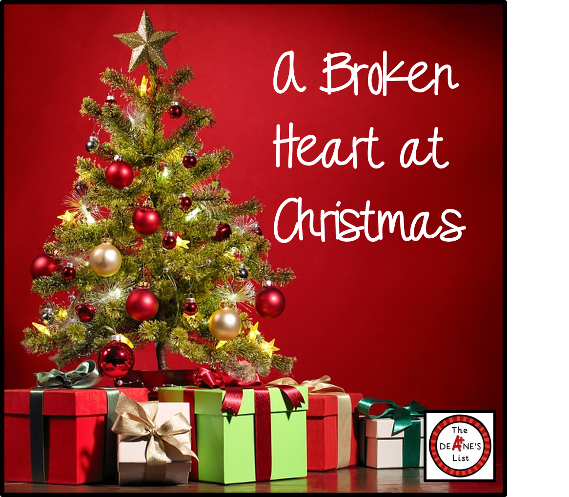 A Broken Heart At Christmas The Deane S List