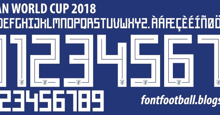 fff world cup 2018 adidas font