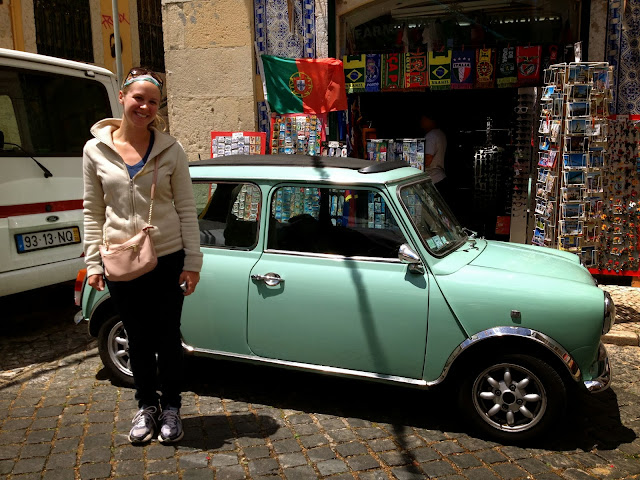 Tiny car in Lisbon on Semi-Charmed Kind of Life