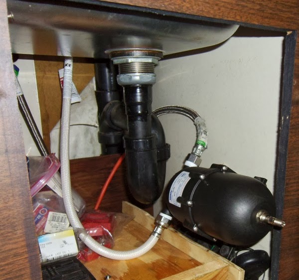 Wayward Ben Accumulator tank install