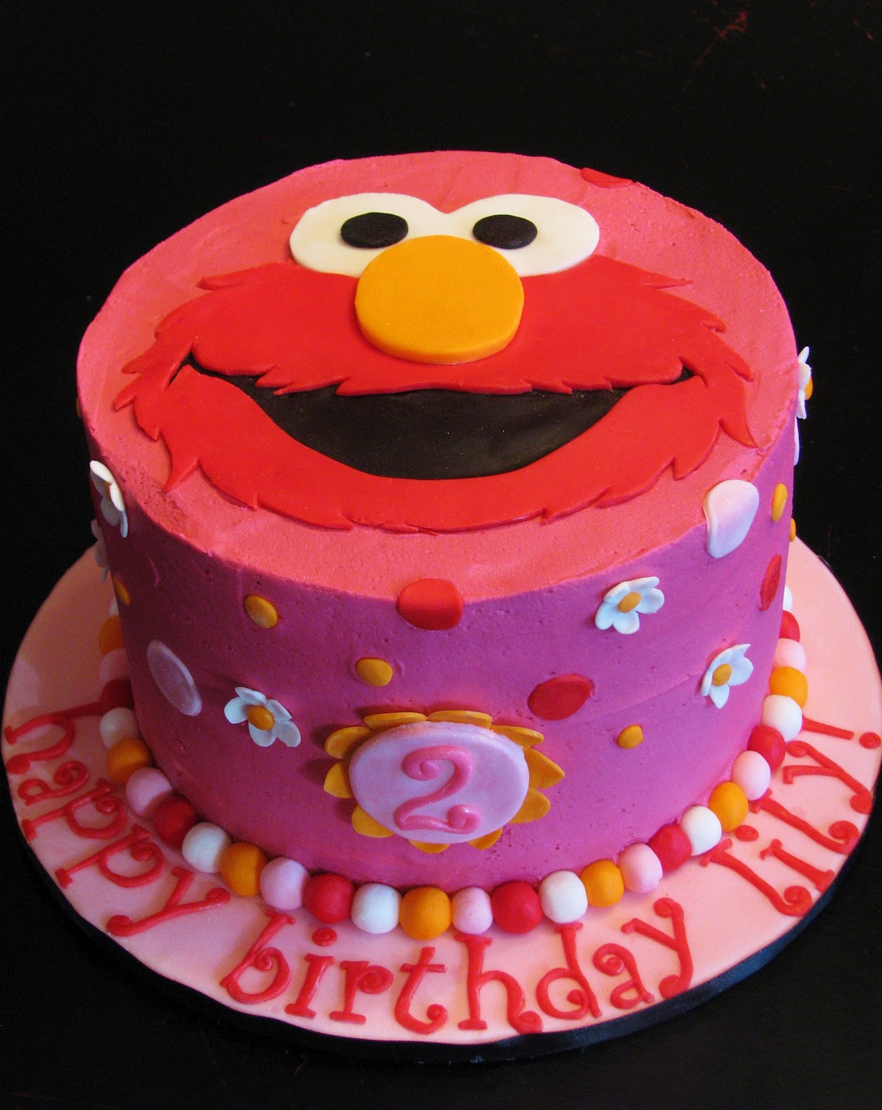 Bliss Cakes of London: Elmo in Pink!