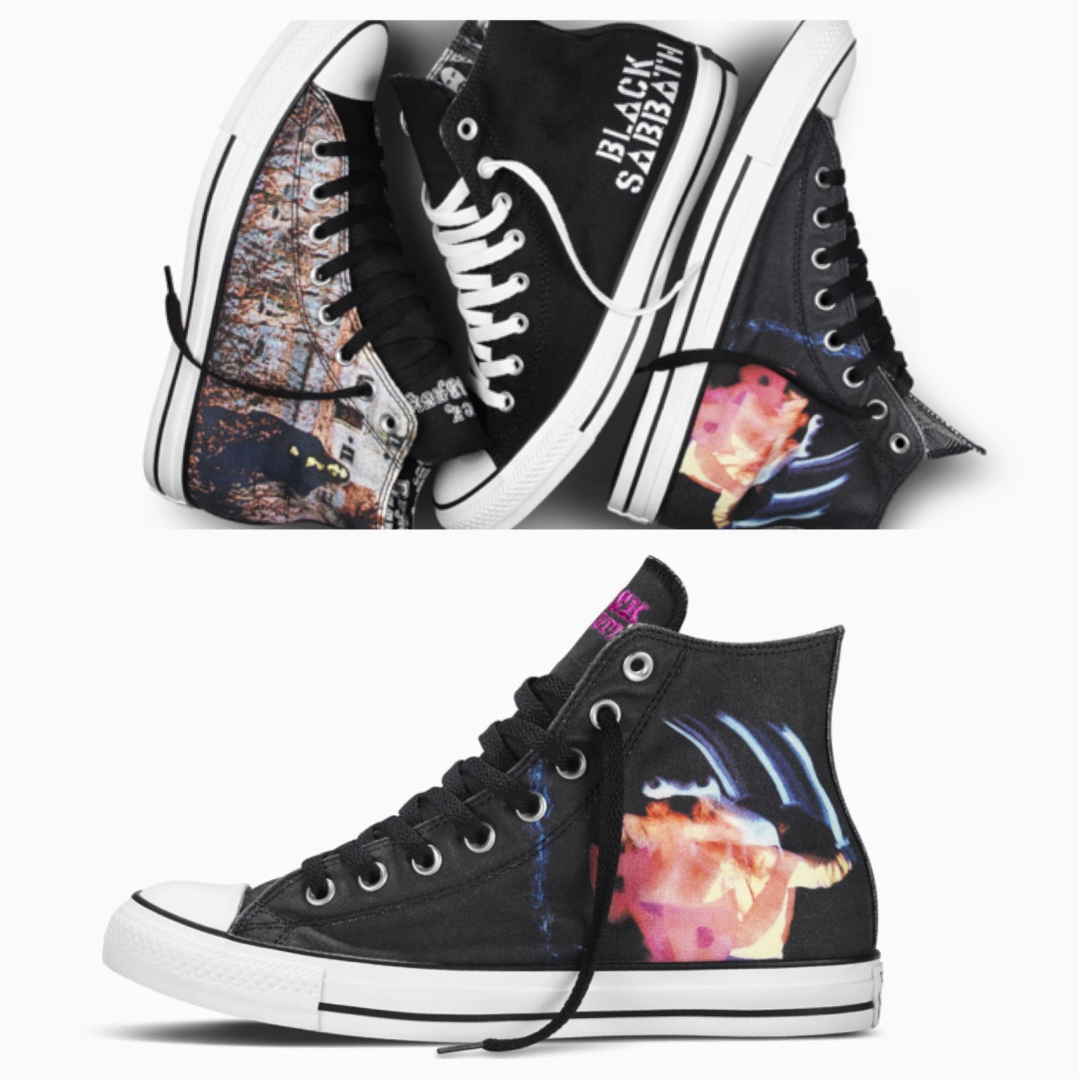 Fashion: Converse Unveils New Footwear Collection With Legendary Band Black  Sabbath | Exclusive Kat