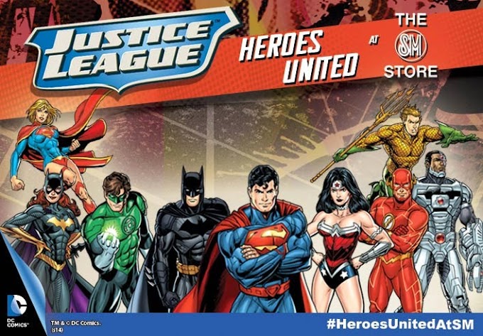Justice League Heroes United - new merchandise and apparels in SM Store