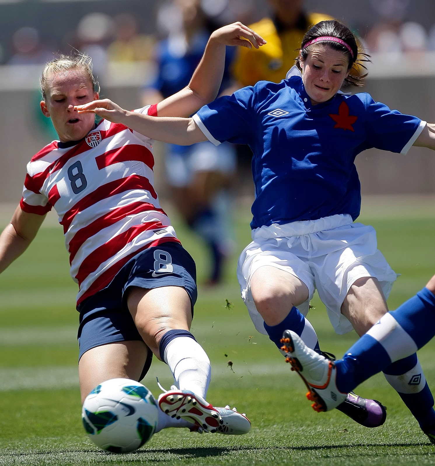Scott G Winterton Photographer USA vs Canada Womens Soccer