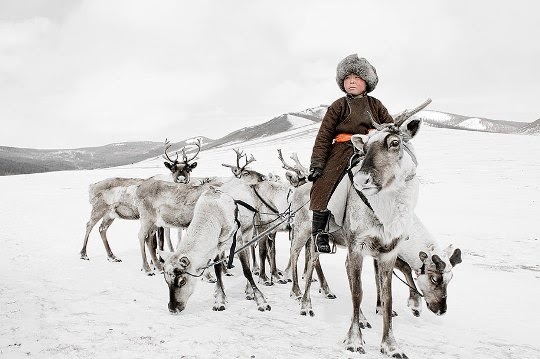 Tssatan people, Mongolia.