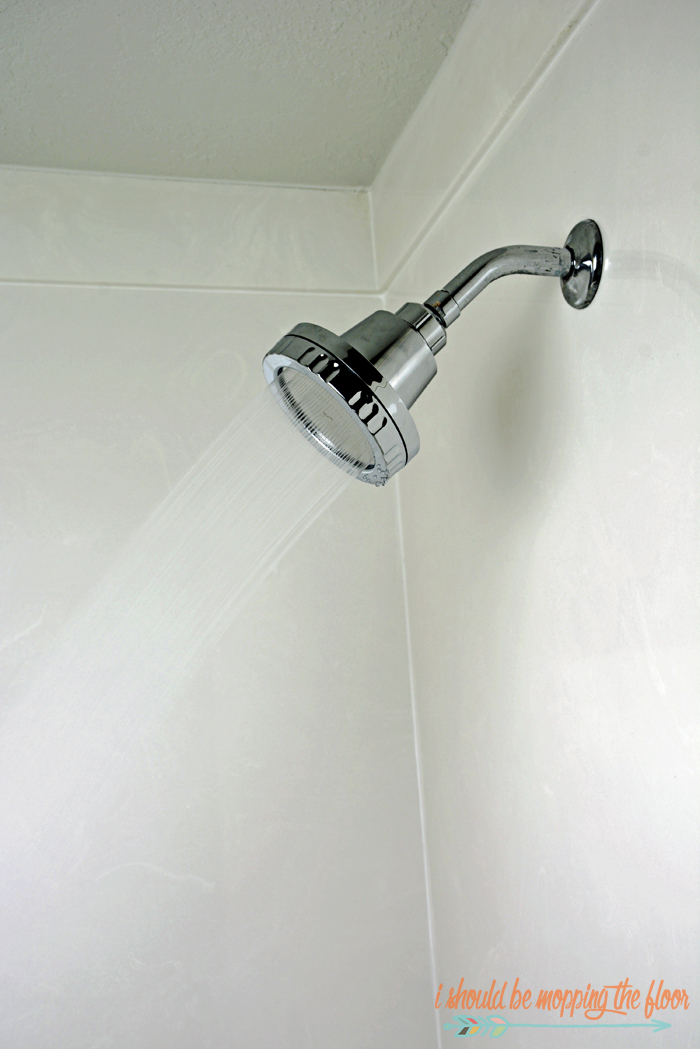 Create a Spa Shower in Your Own Home i should be mopping the floor