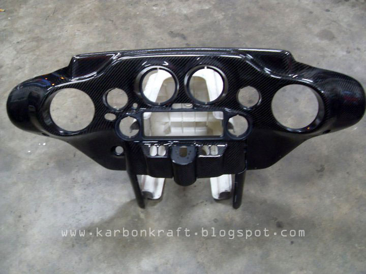 KARBON KRAFT Carbon Fiber Cover for Harley Ultra Dash