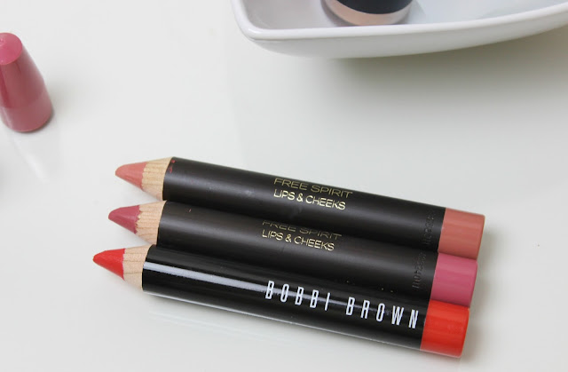 A picture of KIKO Modern Tribes Free Spirit Lips & Cheeks and Bobbi Brown Shade Extension Art Stick