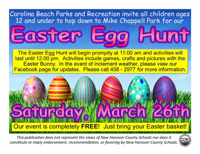 Pleasure Island, NC Easter Egg Hunt