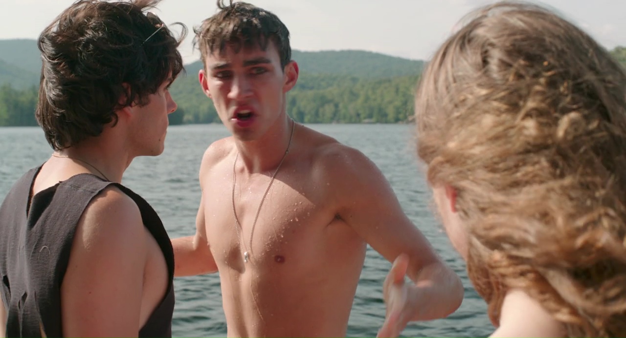 Robert Sheehan nude in The Song of Sway Lake.