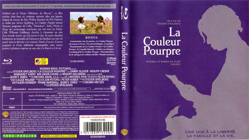 BLU-RAY JAQUETTES BLU-RAY: La couleur pourpre
