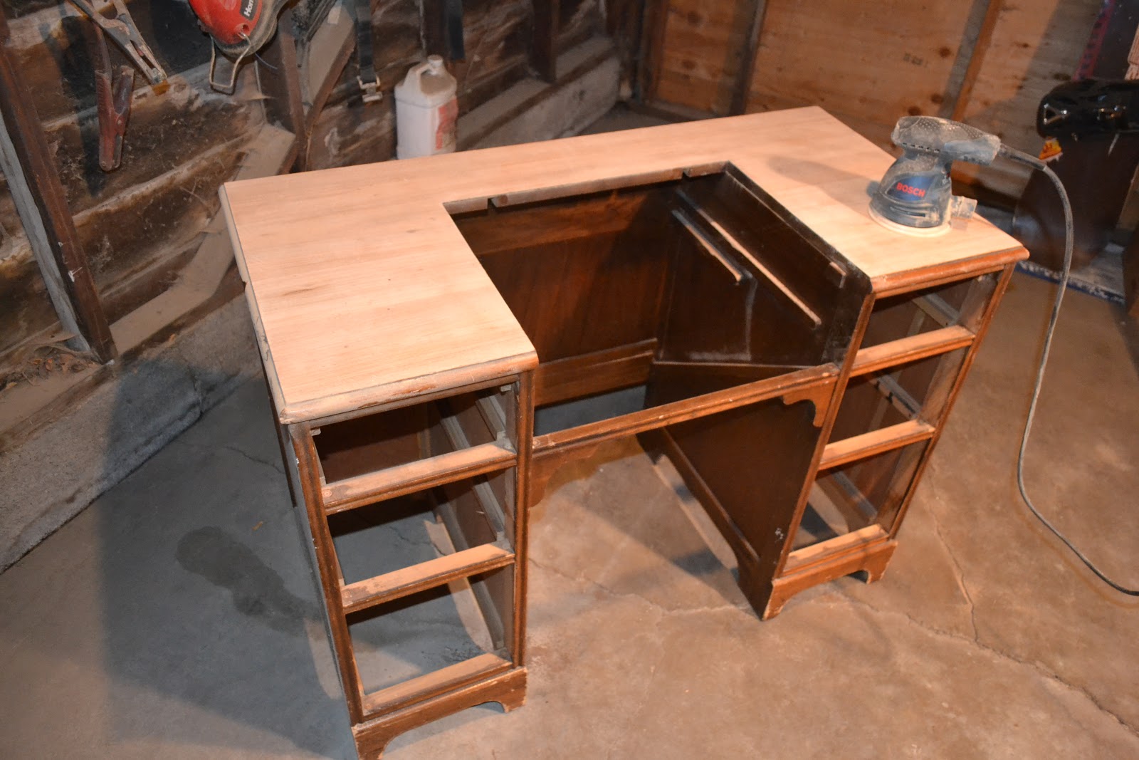 Recycle Restoration Typewriter Desk