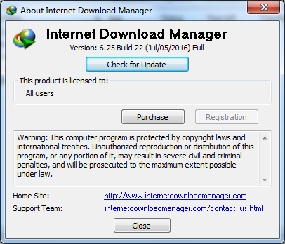 Internet Download Manager 6.25 Build 22 Untitled