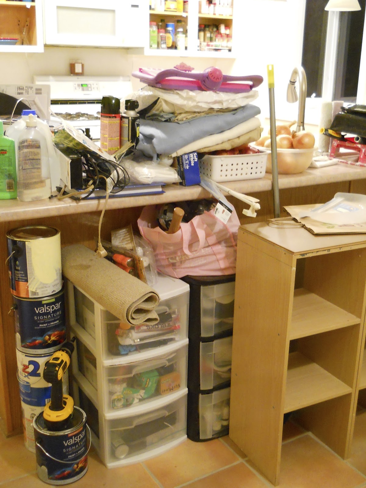 1001 Goals Organized Kitchen Coat Closet