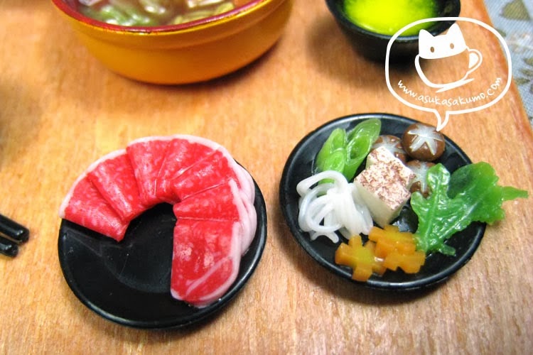 Asuka Sakumo Blog: Sukiyaki, Oden, and more Japanese food - dollhouse ...