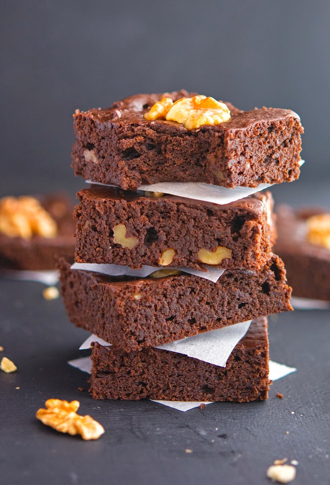 The Iron You ChocolateWalnut Avocado Brownies (Paleo & Vegan)