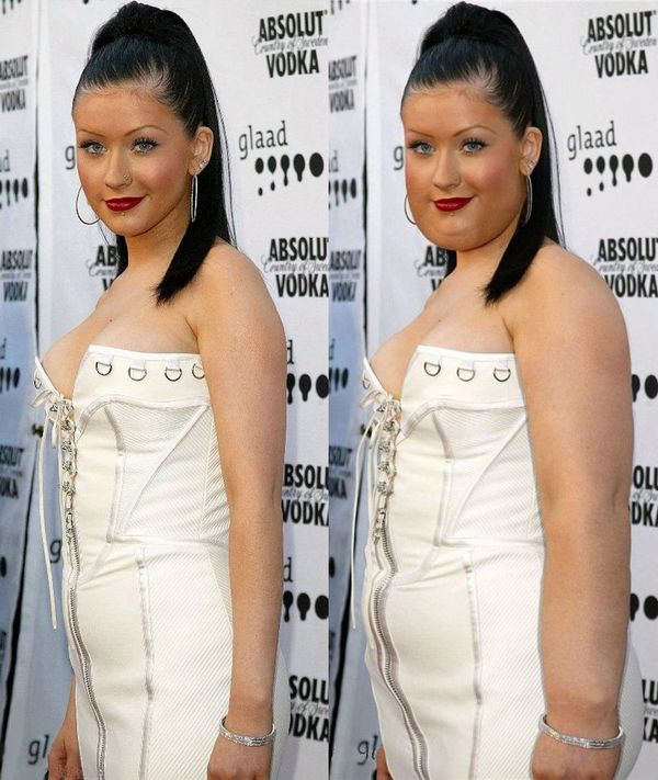 ArtSci Turns Skinny Celebrities into Famous Fatties