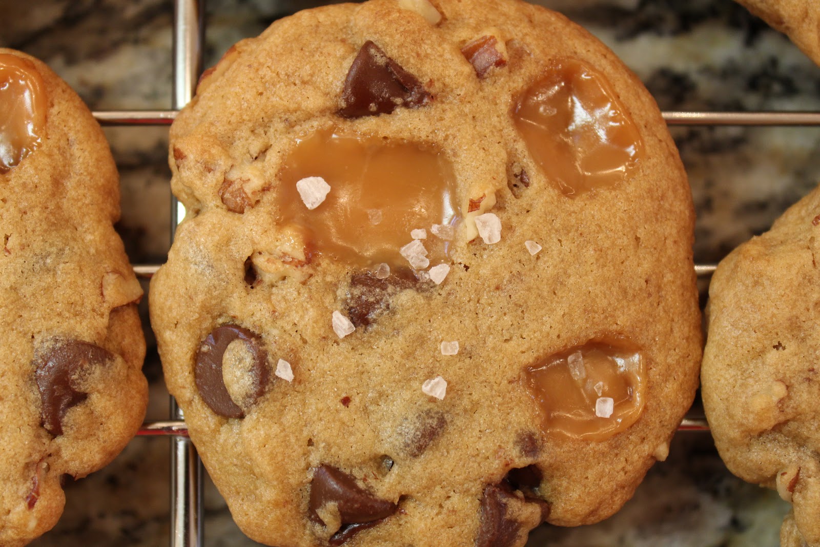 Dreams in HD Recipe Salted Caramel Pecan Chocolate Chip Cookies