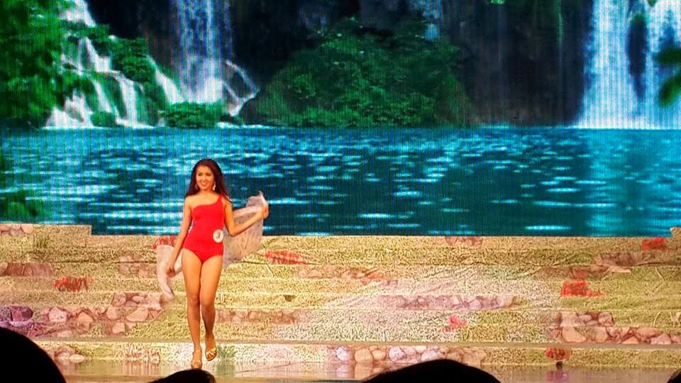 Miss Universe Myanmar 2014 - Swim Suit Walk Snapshots