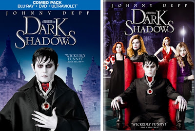 Dark Shadows, Tim Burton, Johnny Depp, DVD, Bluray, Combo, Disc, Cover, Image, Front