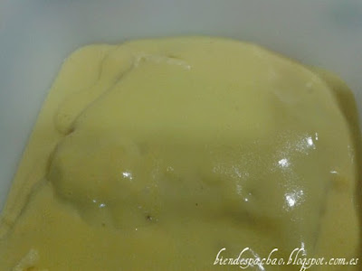 Cubriendo la chuleta de bechamel