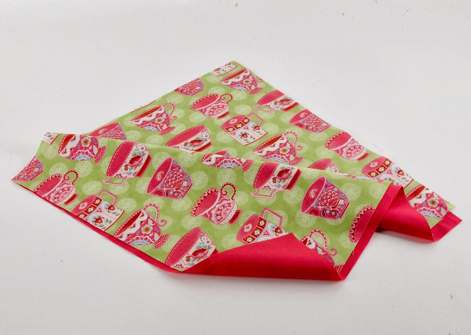 Sew What? by Debbie Shore Fabric gift wrap