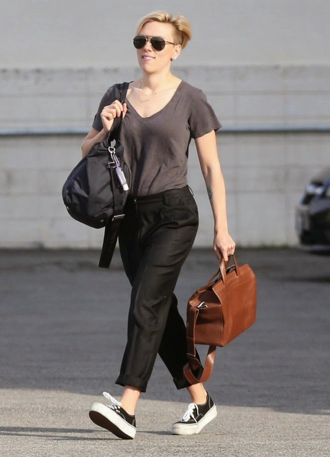 Scarlett Johansson Street Style Spotted in LA Soraya Holger Blog