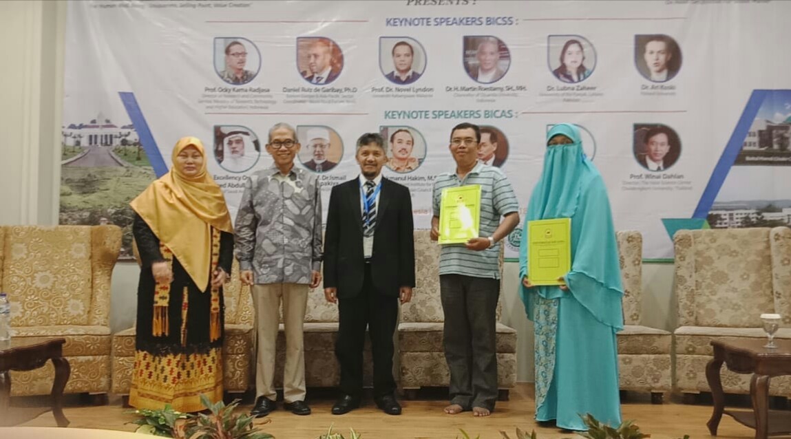 Dosen Universitas Ibn Khaldun Bogor Raih Best Paper Award