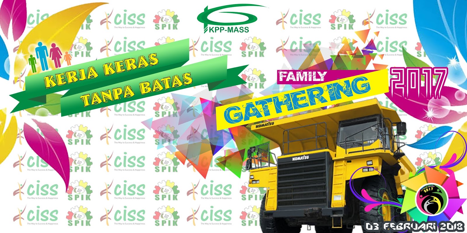 Contoh Backdrop Dan Poster Family Gathering Miraclewijaya Com