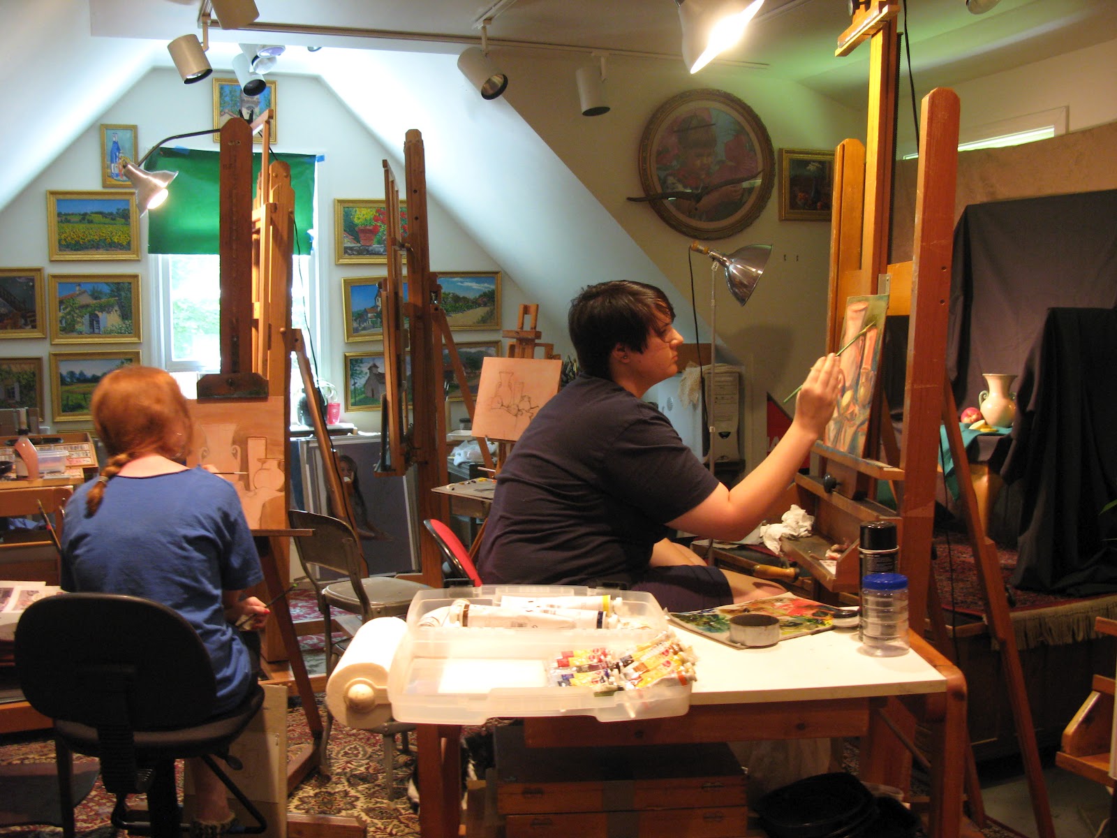 Claudia Post Fine Art: Oil Painting -beginner and intermediate Intense