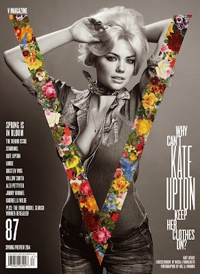 kate upton super sexy for V magazine spring 2014