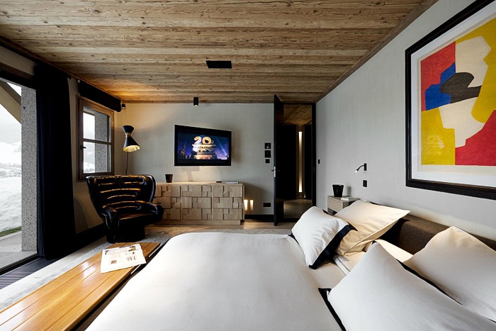 Diseño Interior del Chalet de Lujo Cyanella en los Alpes Franceses