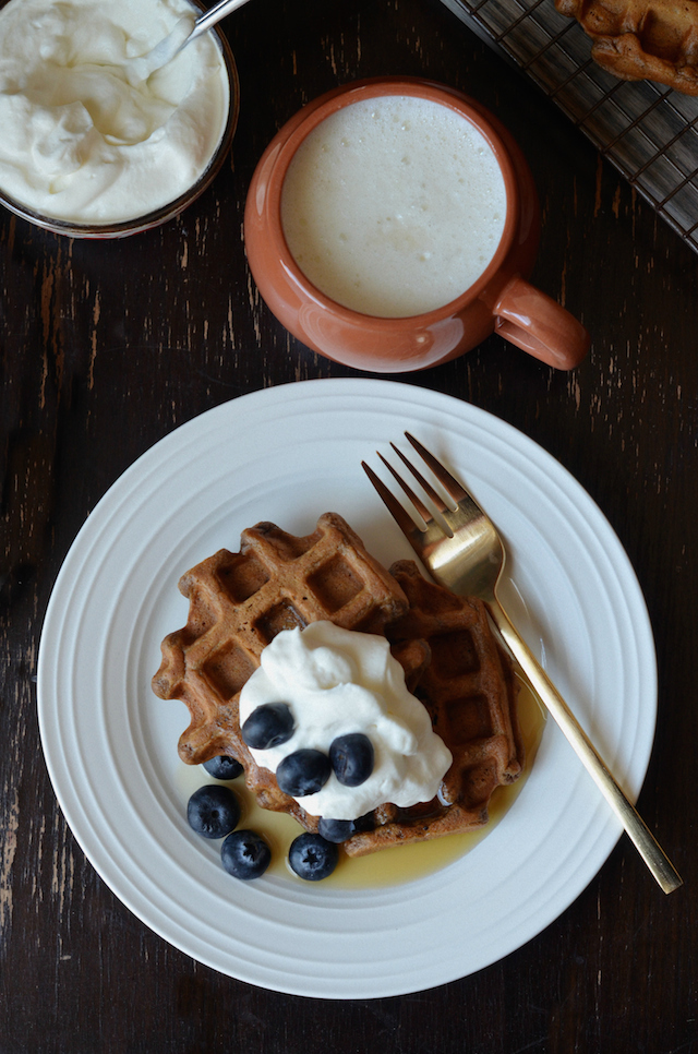 Café con Leche Waffles Always Order Dessert