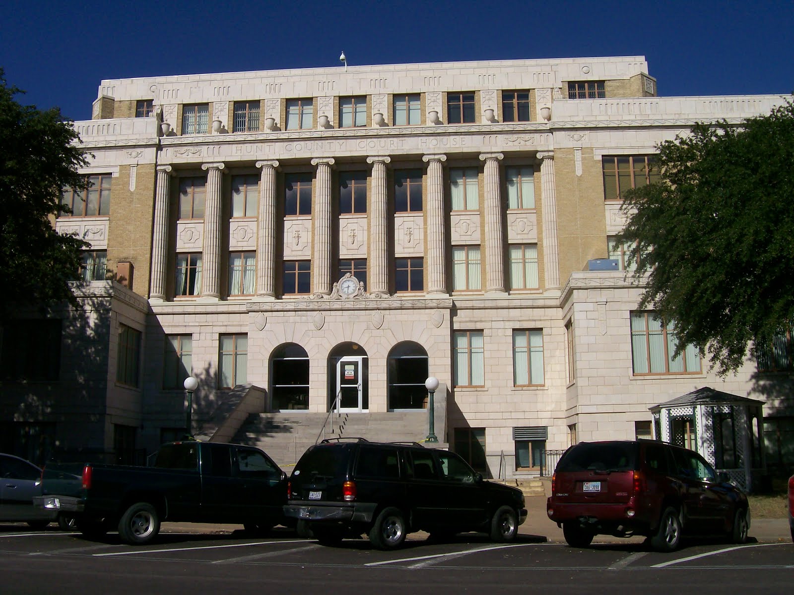 View from the Passenger Window Downtown Greenville, TX